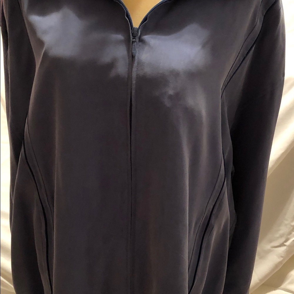 Men’s Big and Tall polyester sweat suit.